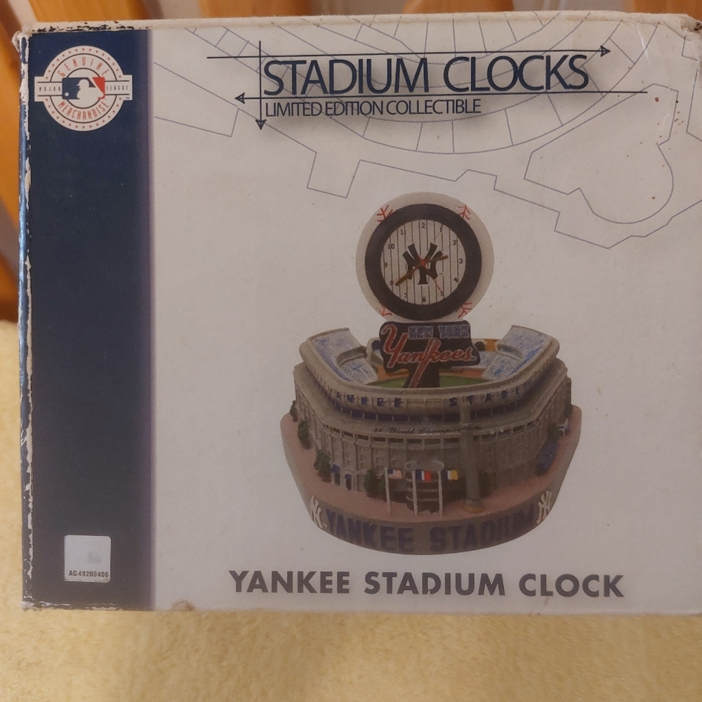 Yankee Stadium Clock New